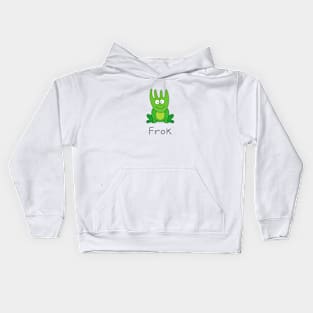 cute froggy Kids Hoodie